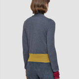 Grey Overlay Cashair Cardigan - Joseph