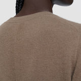 Brown Light Pure Cashmere Round Neck Jumper - Joseph