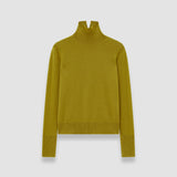 Green Light Pure Cashmere High Neck Jumper - Joseph