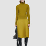 Green Light Pure Cashmere High Neck Jumper - Joseph