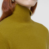 Green Light Pure Cashmere High Neck Jumper - Joseph