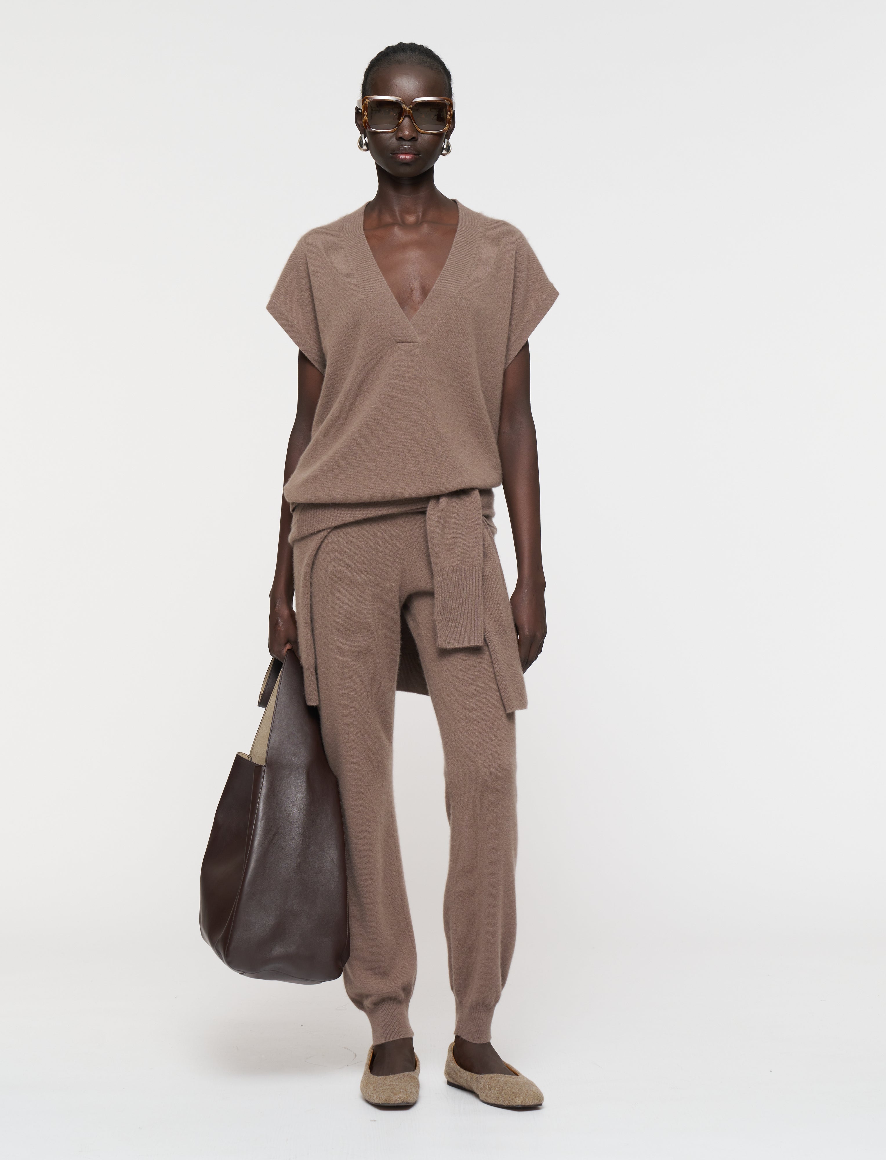 brown-light-pure-cashmere-vest-JOSEPH