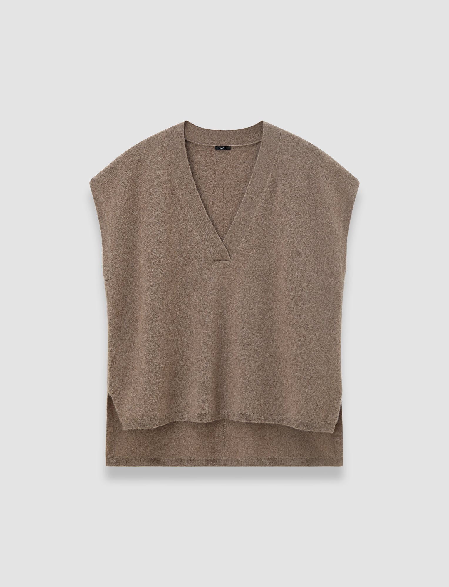 brown-light-pure-cashmere-vest-JOSEPH