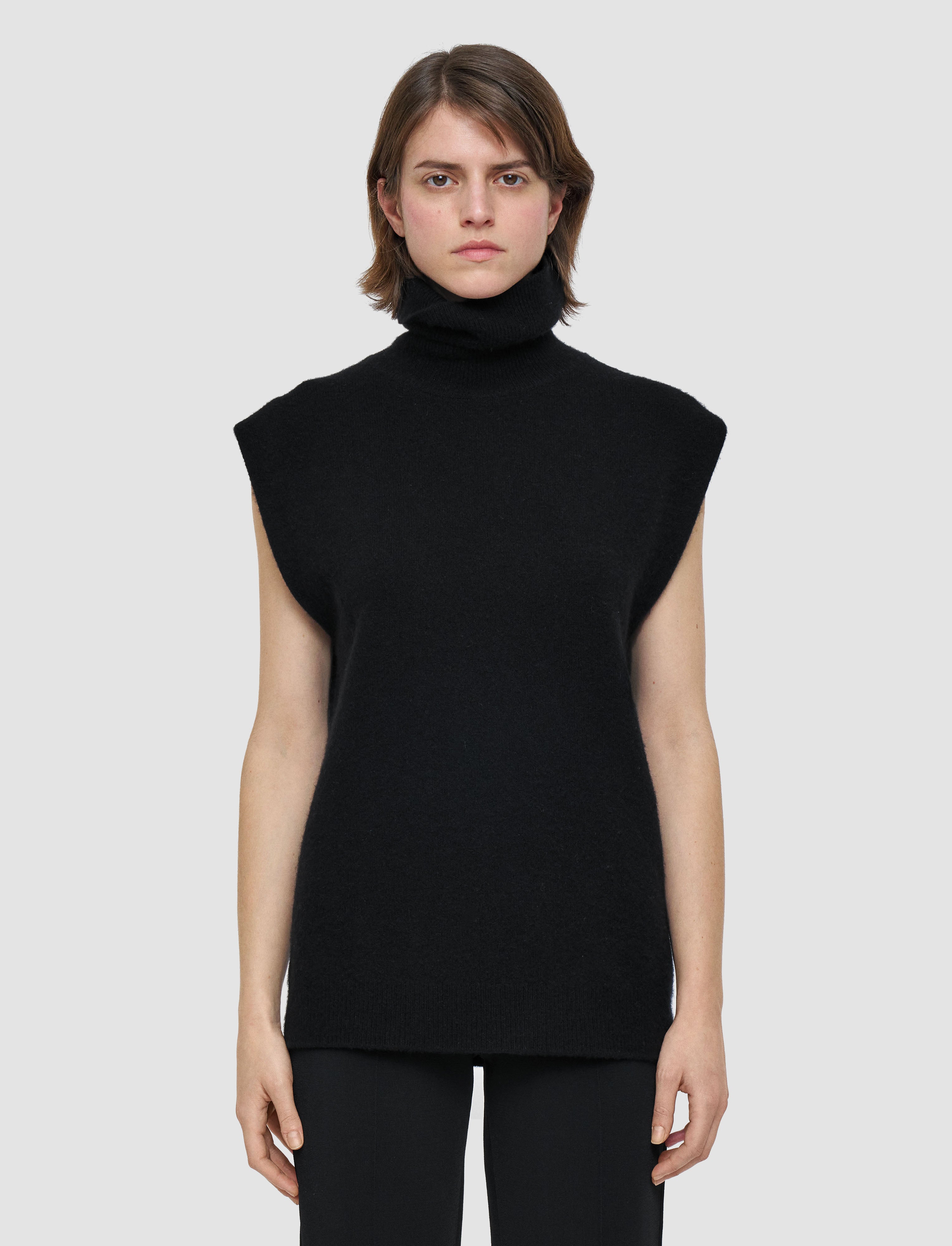 black-brushed-cashmere-vest-JOSEPH