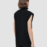Black Brushed Cashmere Vest - Joseph