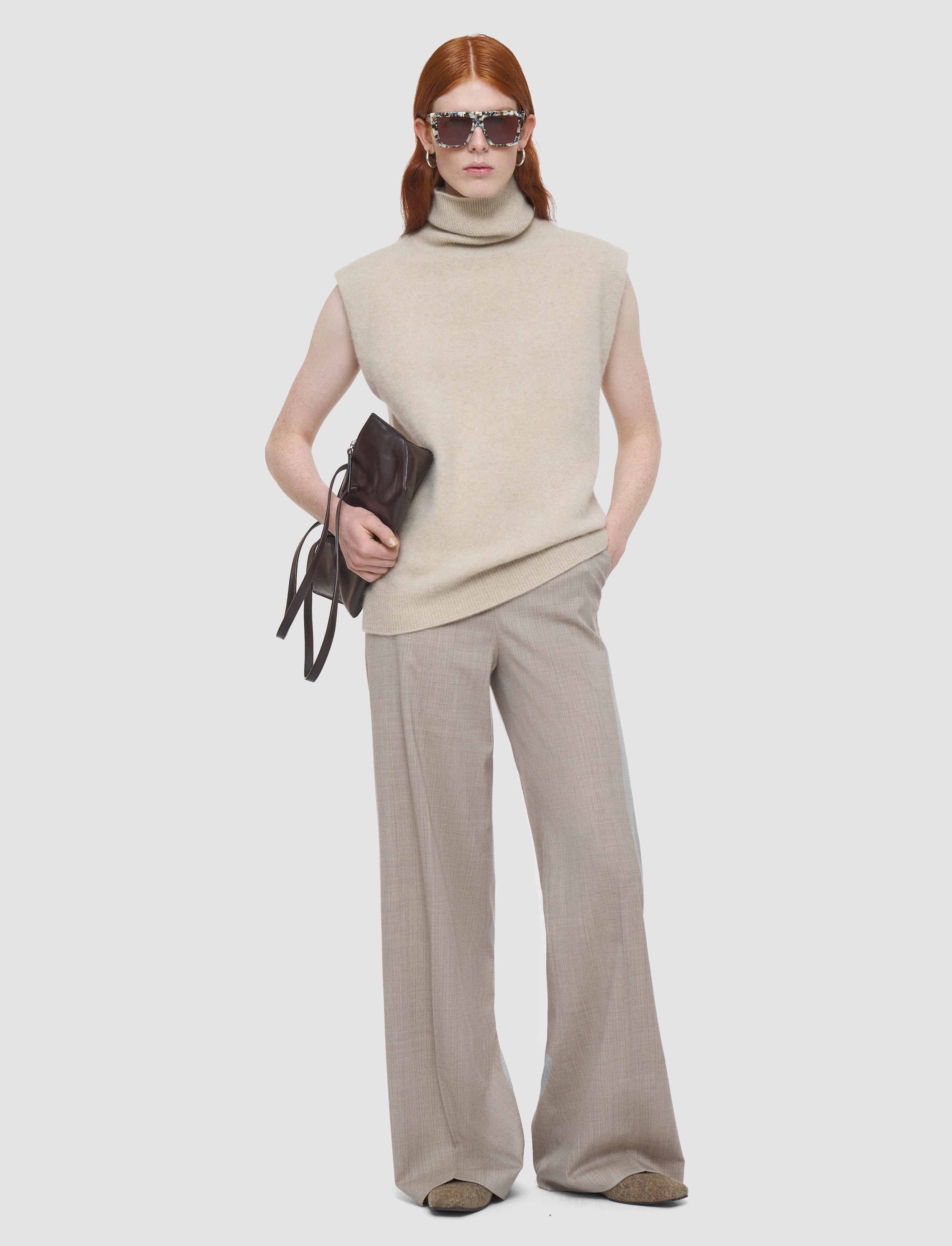 beige-gilet-en-cachemire-brosse-JOSEPH