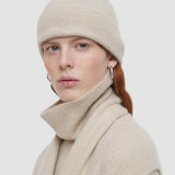 Bonnet en cachemire brossé 