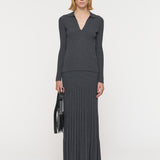 Merino Rib Knit Skirt