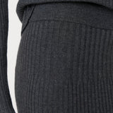 Merino Rib Knit Skirt