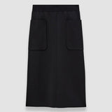 Black Milano Knit Stretch Skirt - Joseph