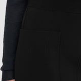 Black Milano Knit Stretch Skirt - Joseph