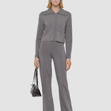 Veste courte en maille Milano stretch 