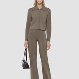 Milano Knit Stretch Short Jacket
