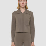 Milano Knit Stretch Short Jacket