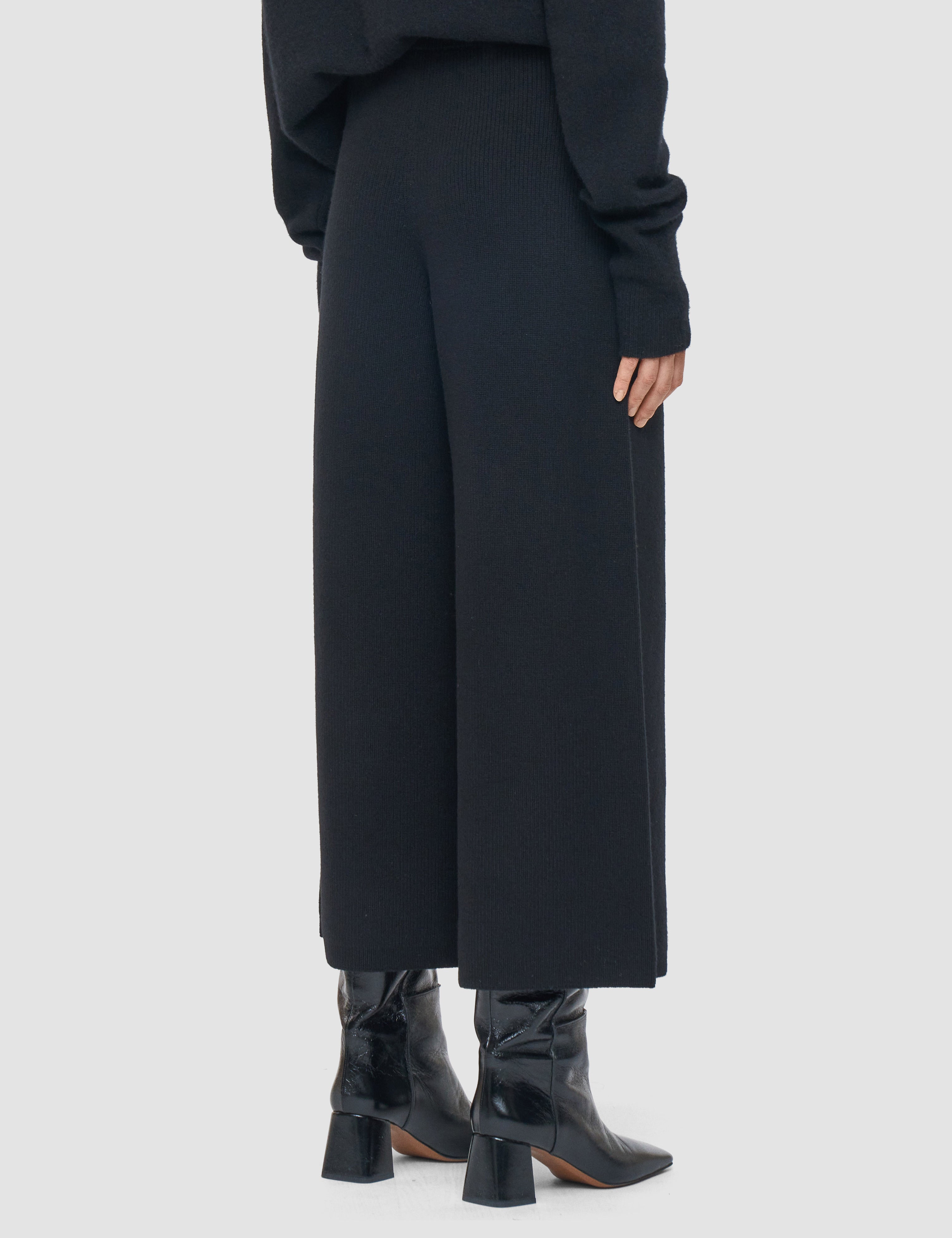 Black Soft Wool Culottes - Joseph