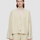 Beige Soft Wool Cardigan - Joseph