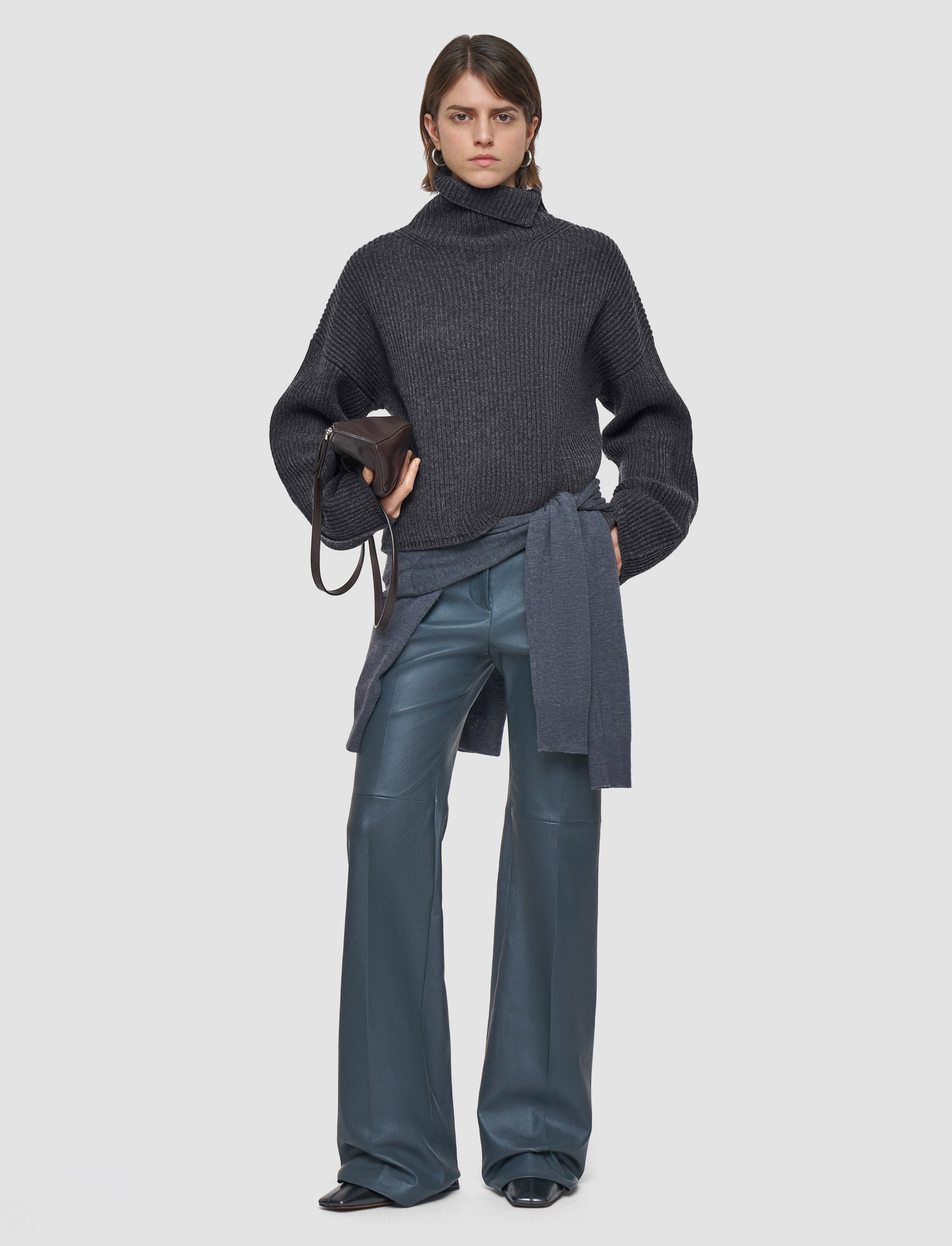 grey-light-cardigan-stitch-high-neck-jumper-JOSEPH