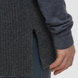 Grey Light Cardigan Stitch Vest - Joseph