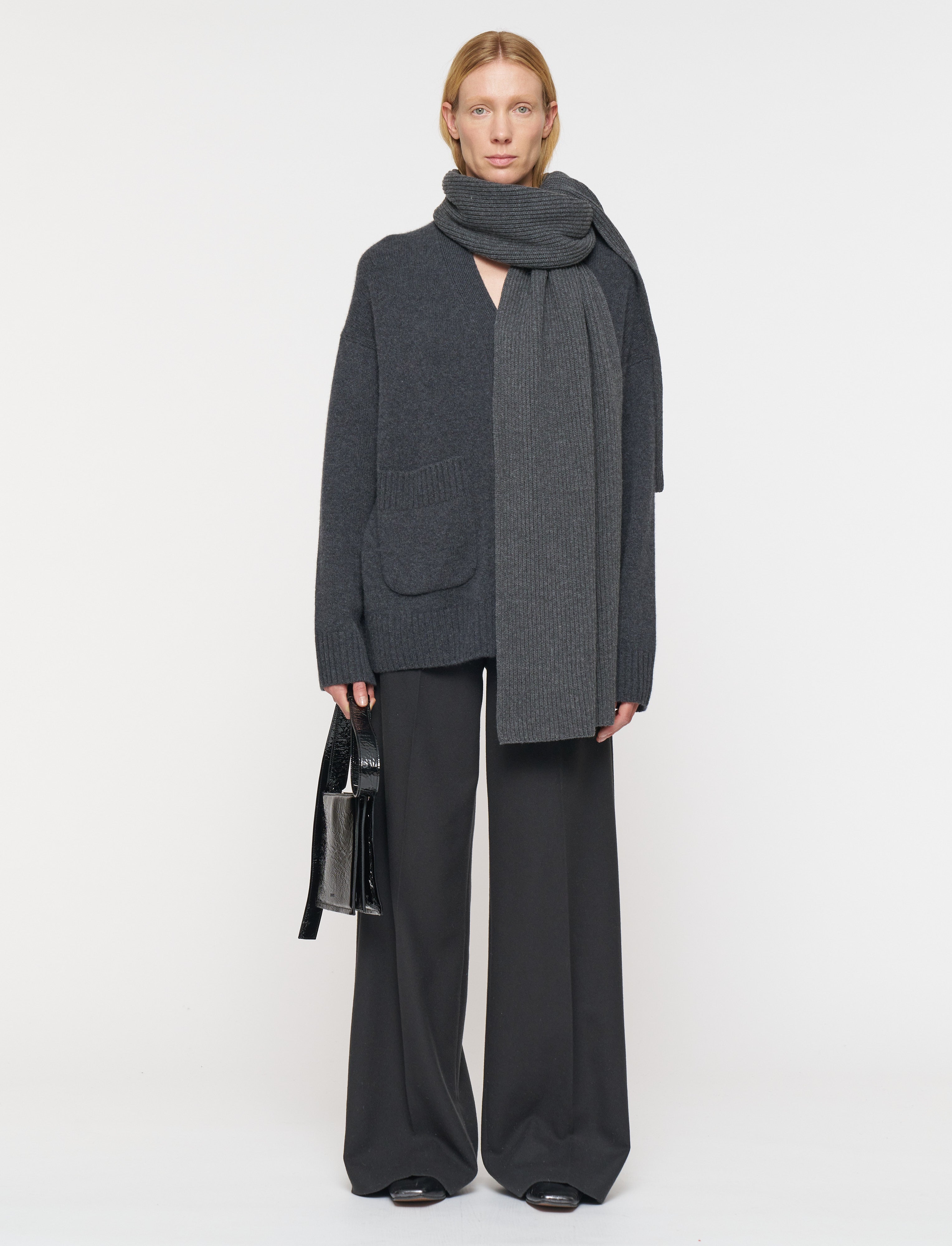 gris-echarpe-a-cotes-anglaises-JOSEPH