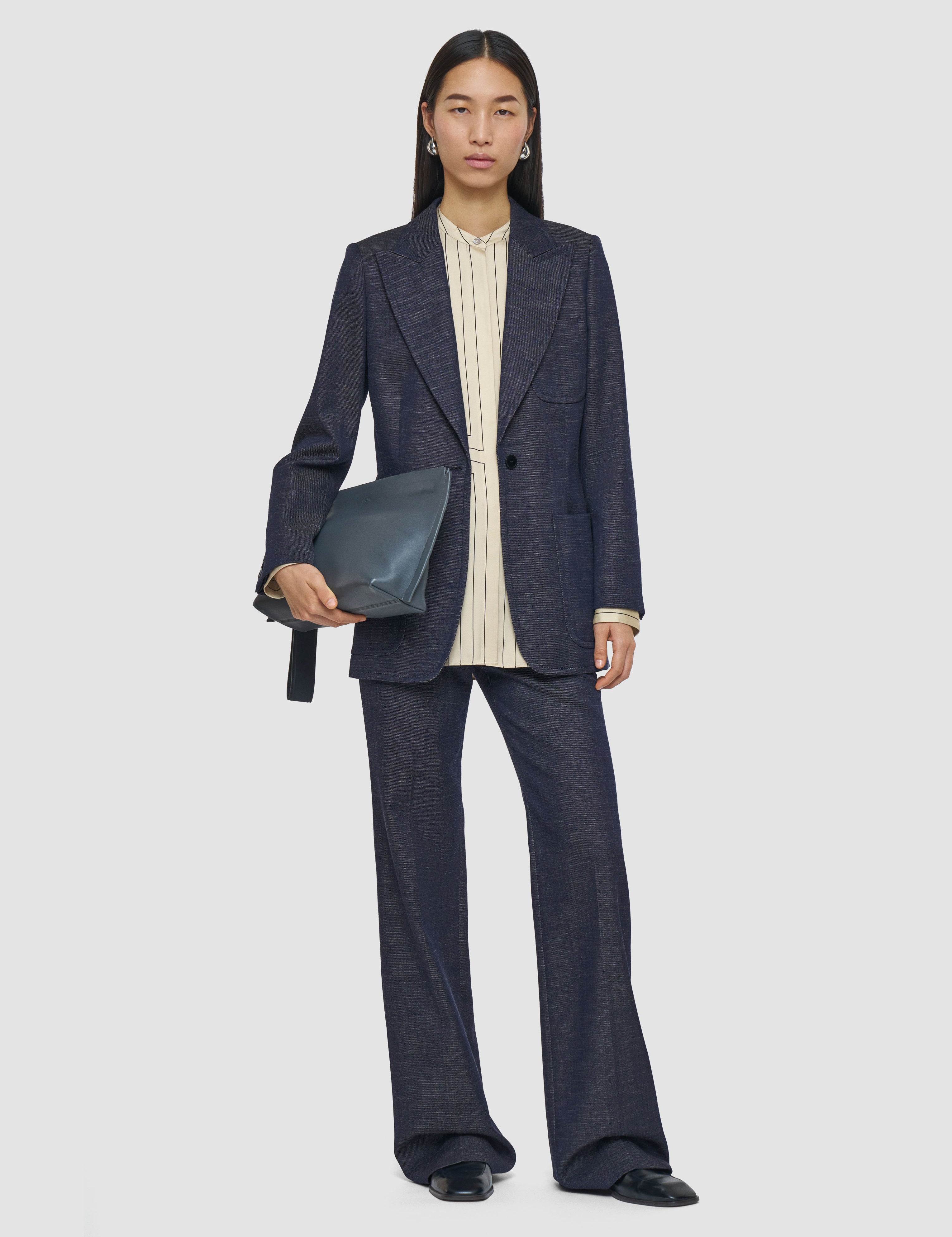 Blue Cassini Sartorial Denim Jacket - Joseph