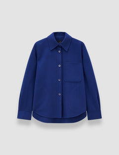 Blue Jelia Light Double Face Wool Overshirt - Joseph