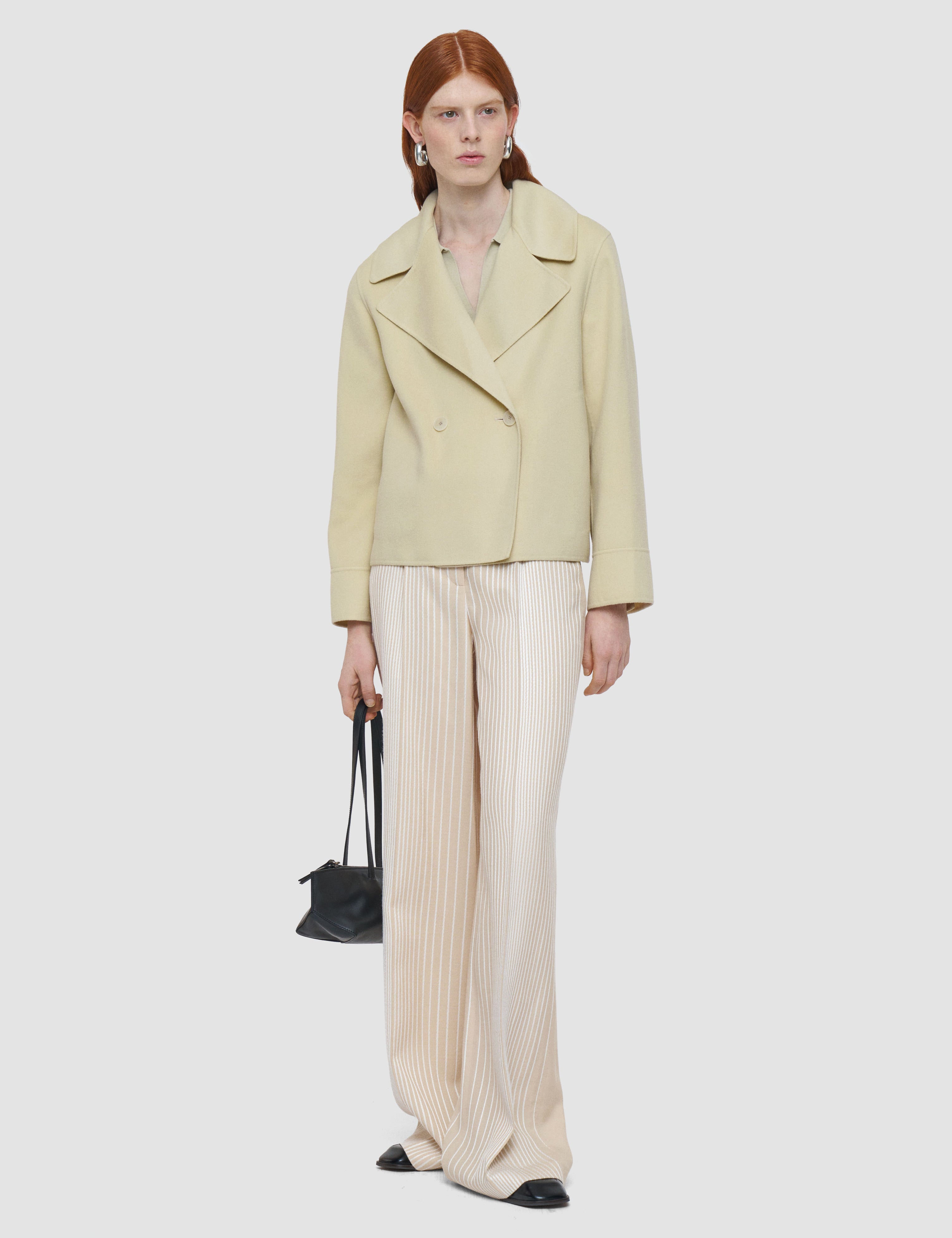Beige Rollet Light Double Face Wool Jacket - Joseph