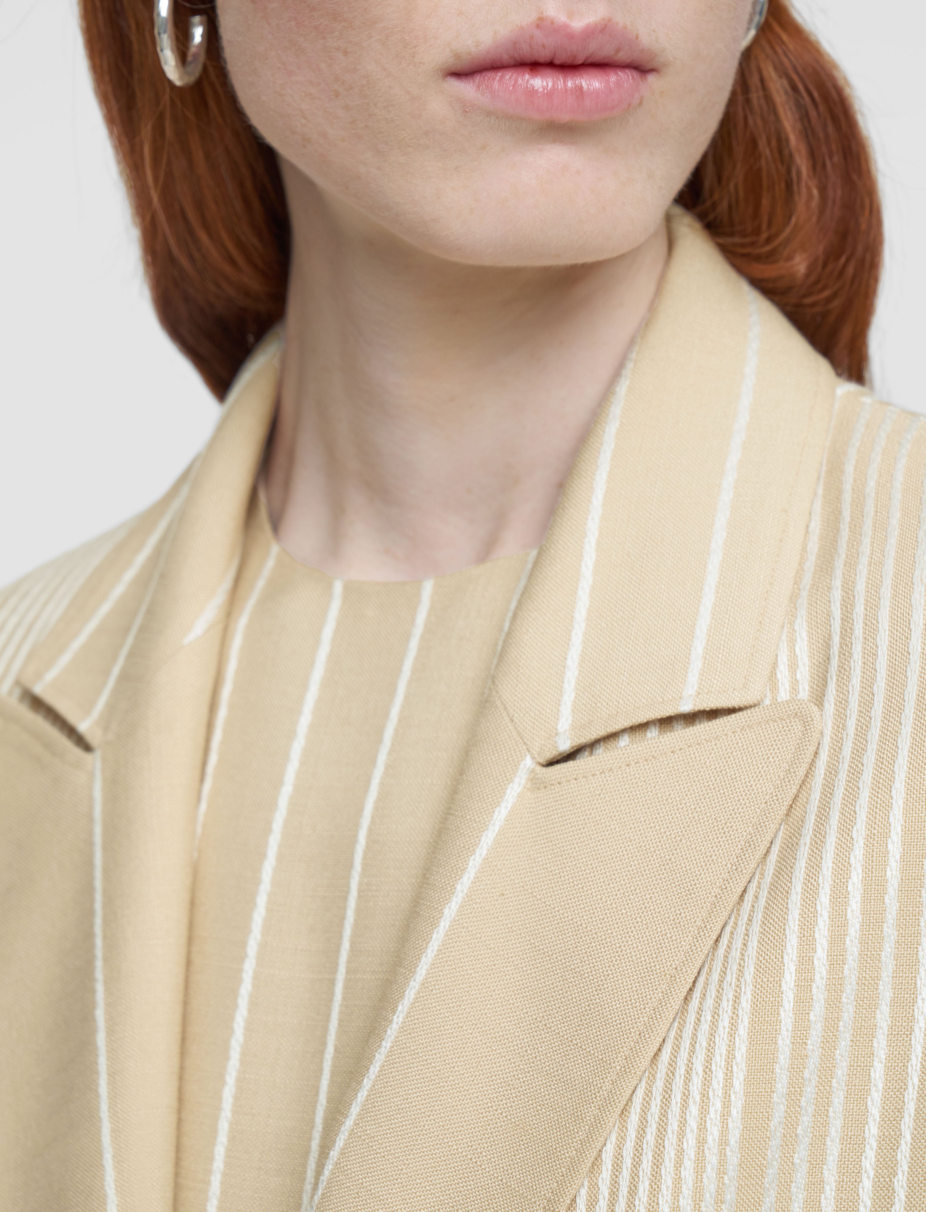 beige-veste-berlier-a-rayures-brodees-JOSEPH