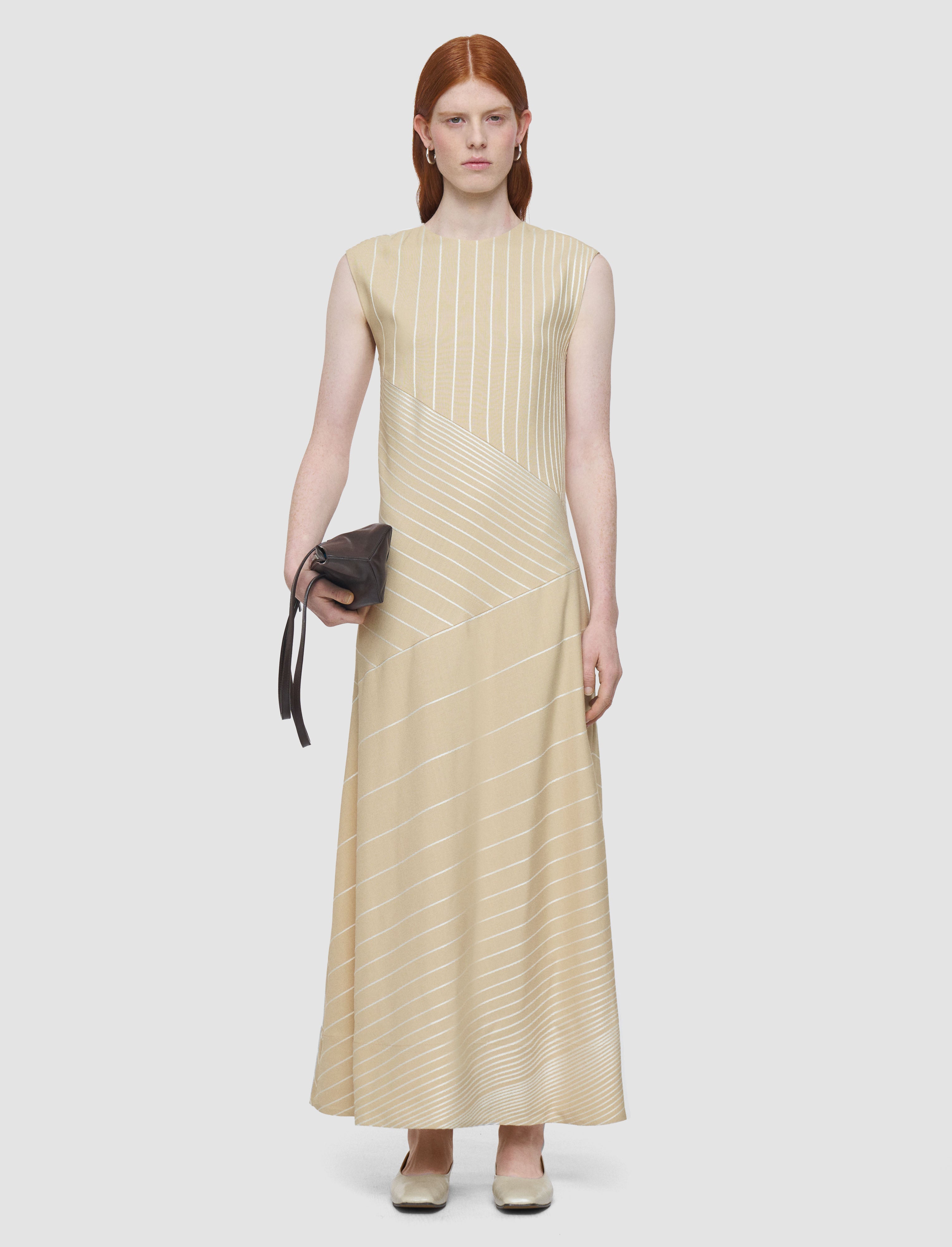 beige-maryse-embroidered-stripes-dress-JOSEPH