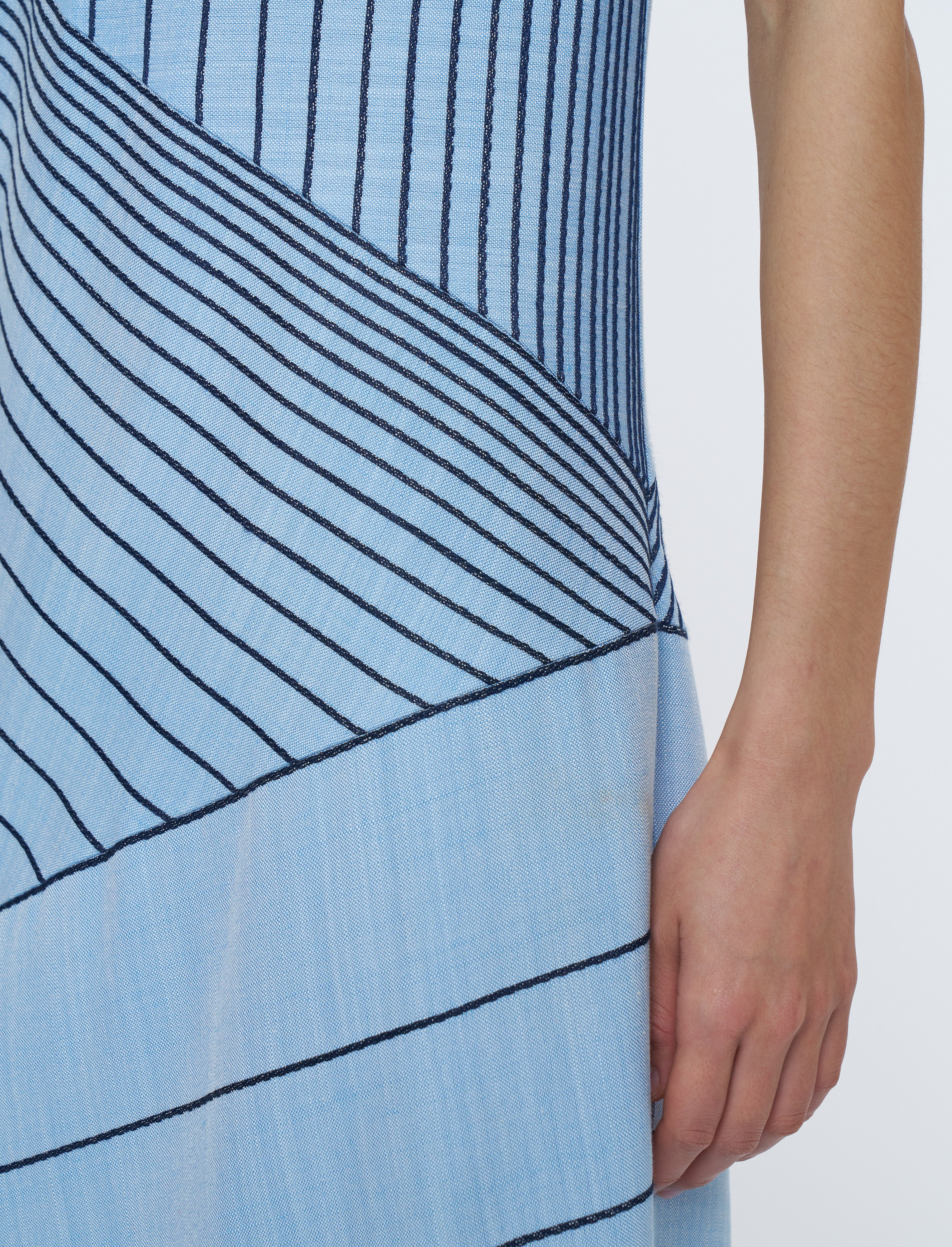 blue-maryse-embroidered-stripes-dress-JOSEPH