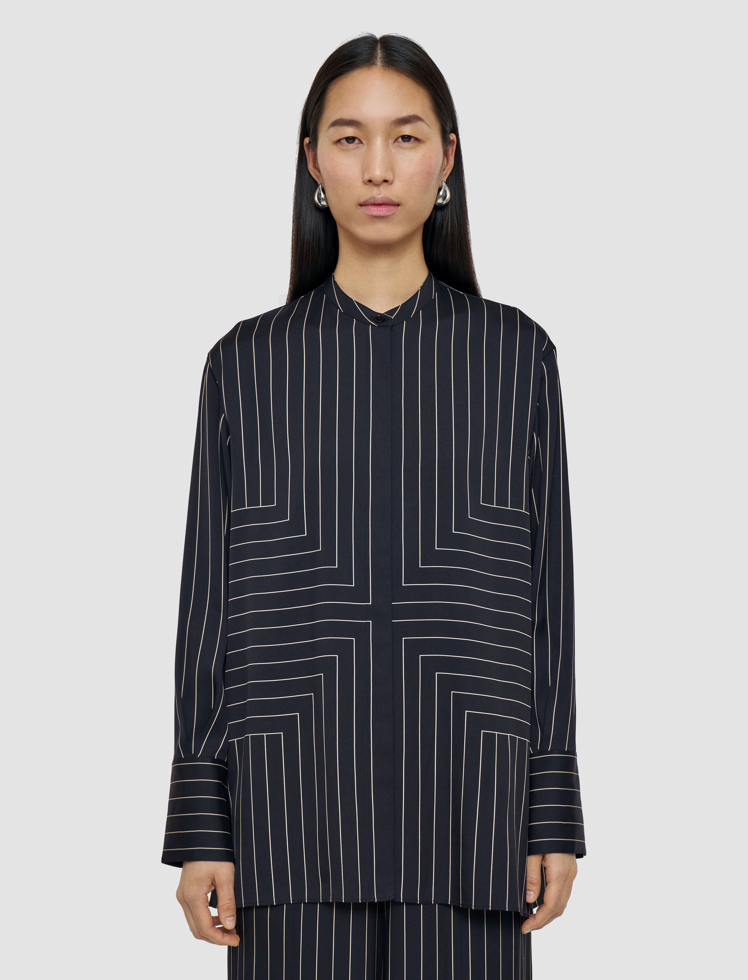 black-athena-geometric-print-silk-blouse-JOSEPH