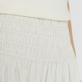 Jupe Leonie en satin de coton