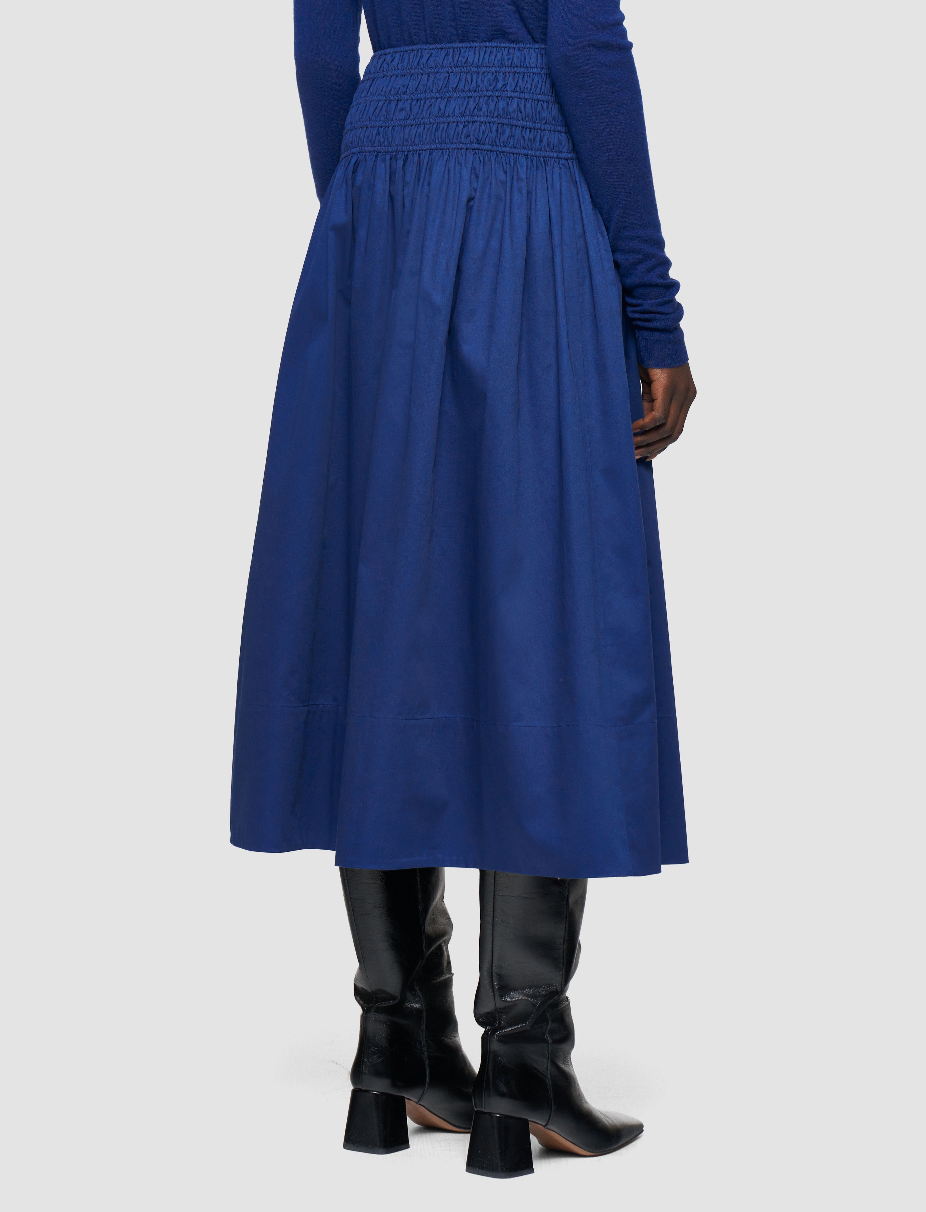blue-leonie-cotton-sateen-skirt-JOSEPH