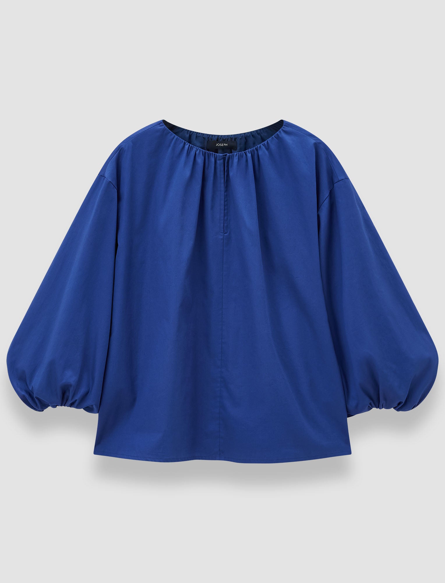 blue-godin-cotton-sateen-blouse-JOSEPH