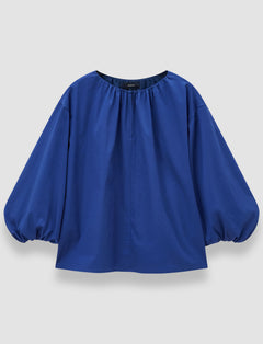 Blue Godin Cotton Sateen - Joseph
