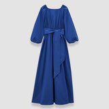 Blue Bellan Cotton Sateen Dress - Joseph