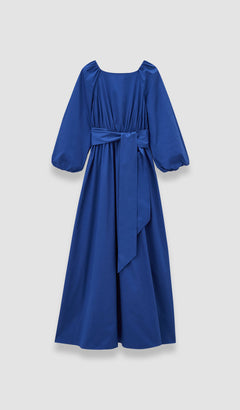 Blue Bellan Cotton Sateen Dress - Joseph