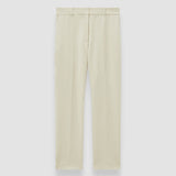 Beige Bi-Stretch Toile Coleman Trousers - Joseph