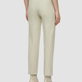 Beige Bi-Stretch Toile Coleman Trousers - Joseph