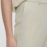 Beige Bi-Stretch Toile Coleman Trousers - Joseph