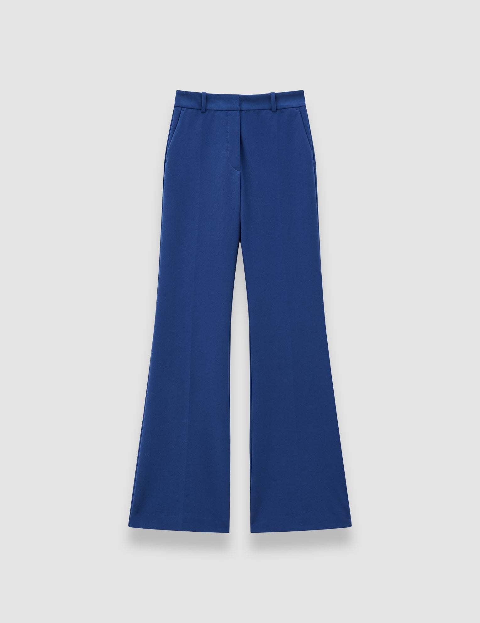 Blue Bi-Stretch Toile Tafira Trousers - Joseph