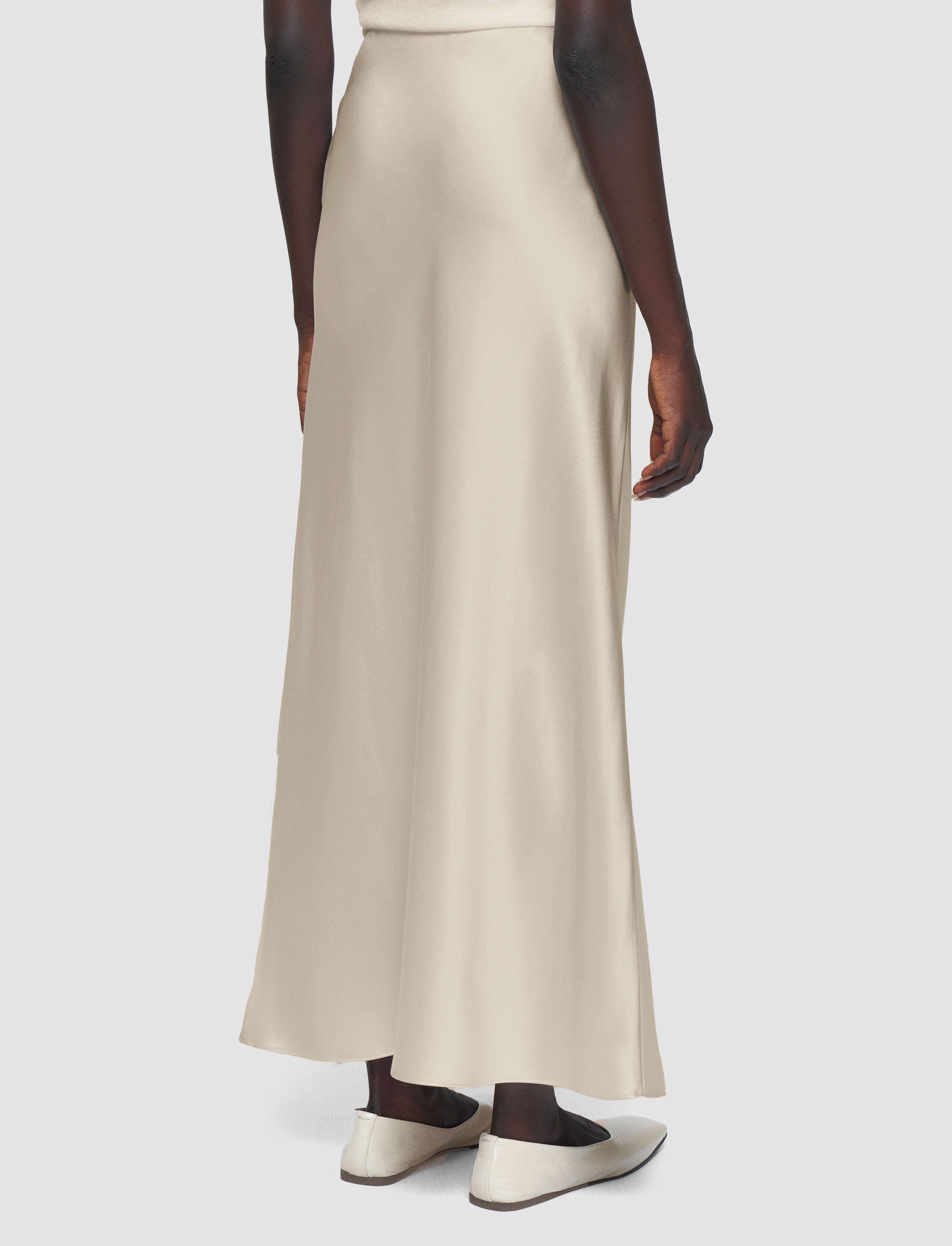 beige-isaak-long-silk-satin-skirt-JOSEPH