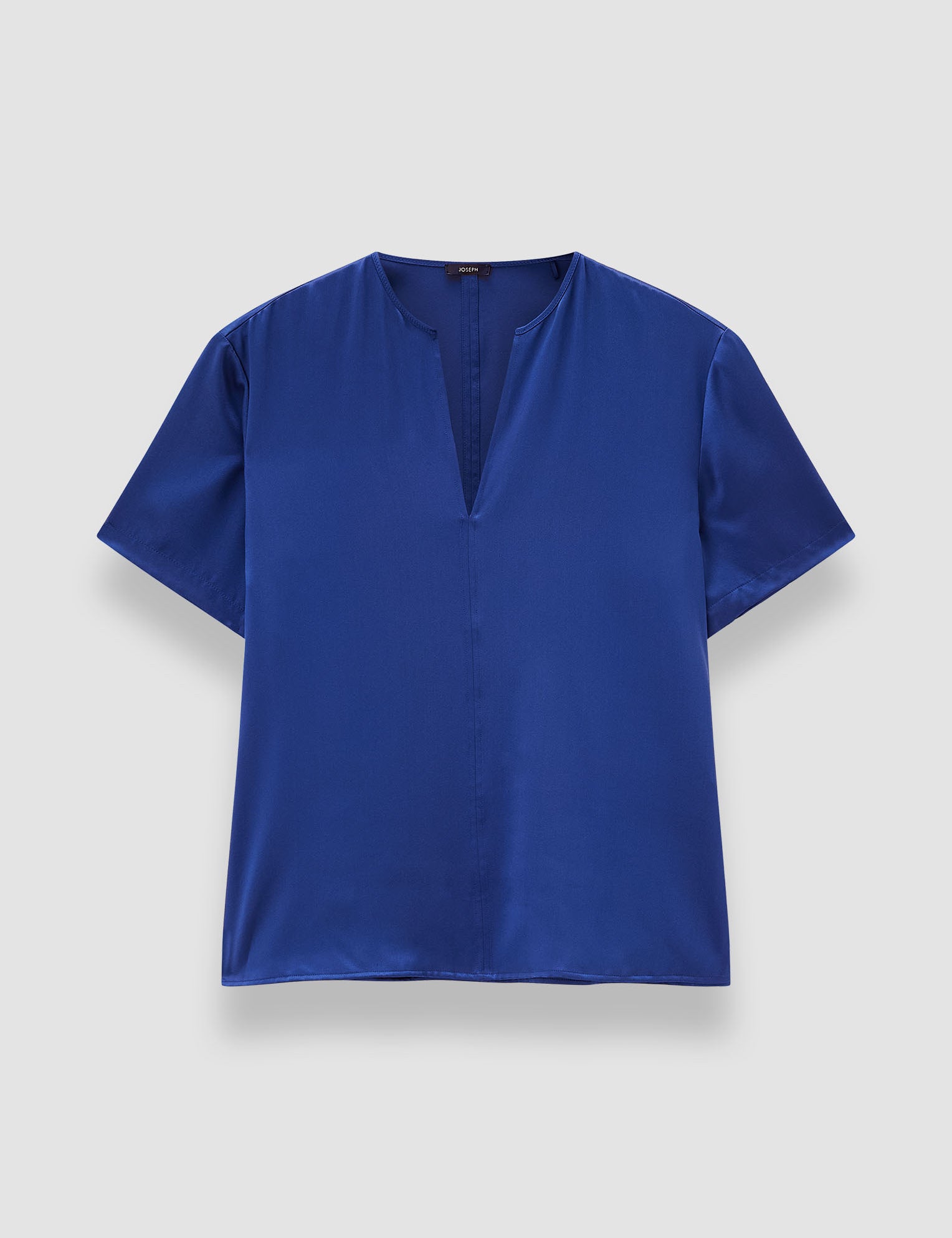 Blue Gala Silk Satin Blouse - Joseph