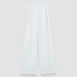 Blue Hulin Crepe de Soie Silk Trousers - Joseph