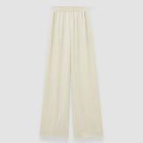 Beige Hulin Crepe de Soie Silk Trousers - Joseph