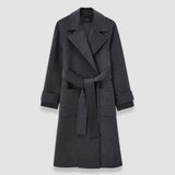 Grey Arline Double Face Cashmere Coat - Joseph