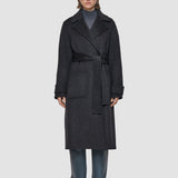 Grey Arline Double Face Cashmere Coat - Joseph