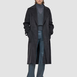 Grey Arline Double Face Cashmere Coat - Joseph