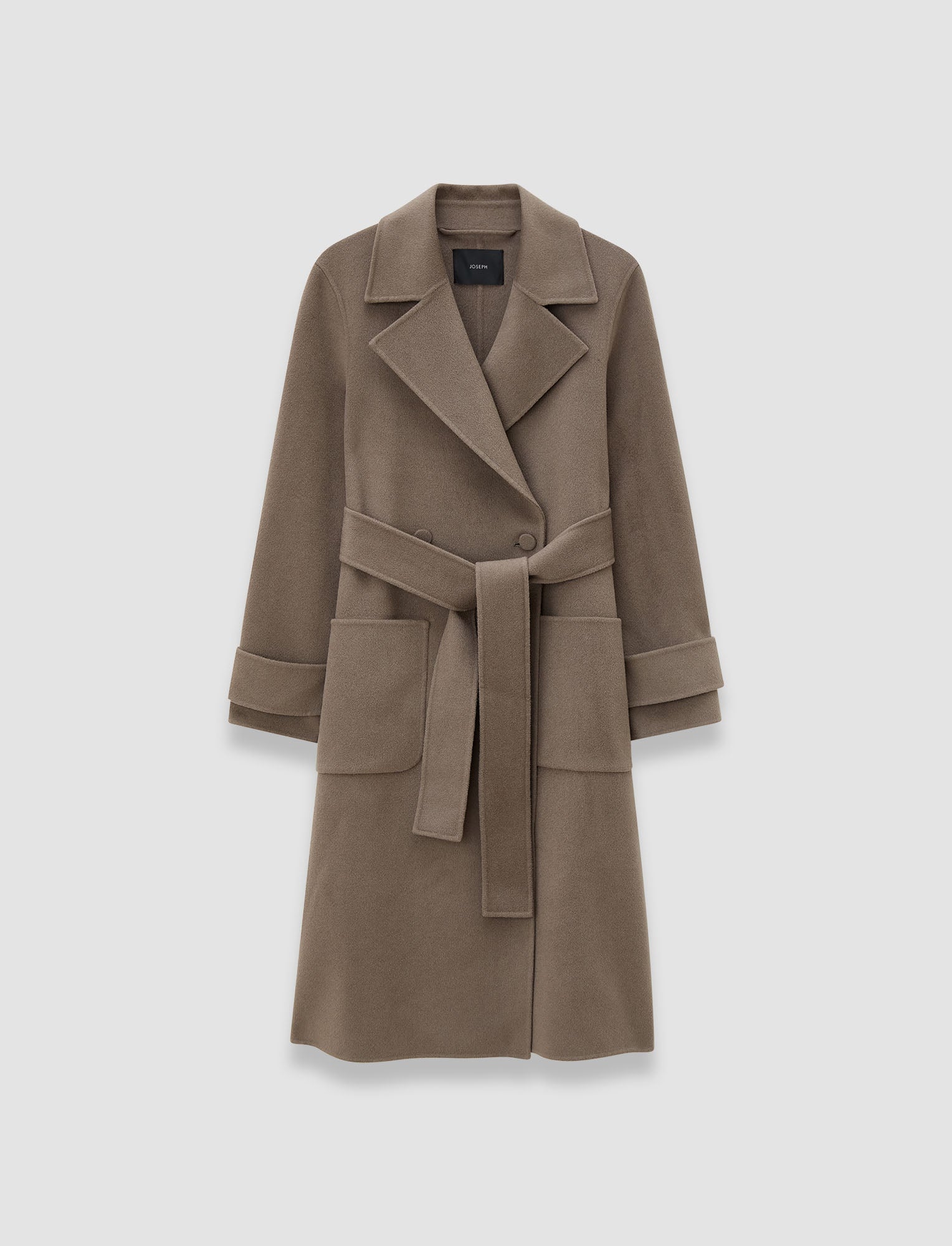 LA4929 JOSEPH ジョゼフ カシミヤ チェスターコート ベージュ 38 セール】 ウールカシミヤブレンド チェスターコート （その他
