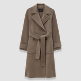 Brown Arline Double Face Cashmere Coat - Joseph
