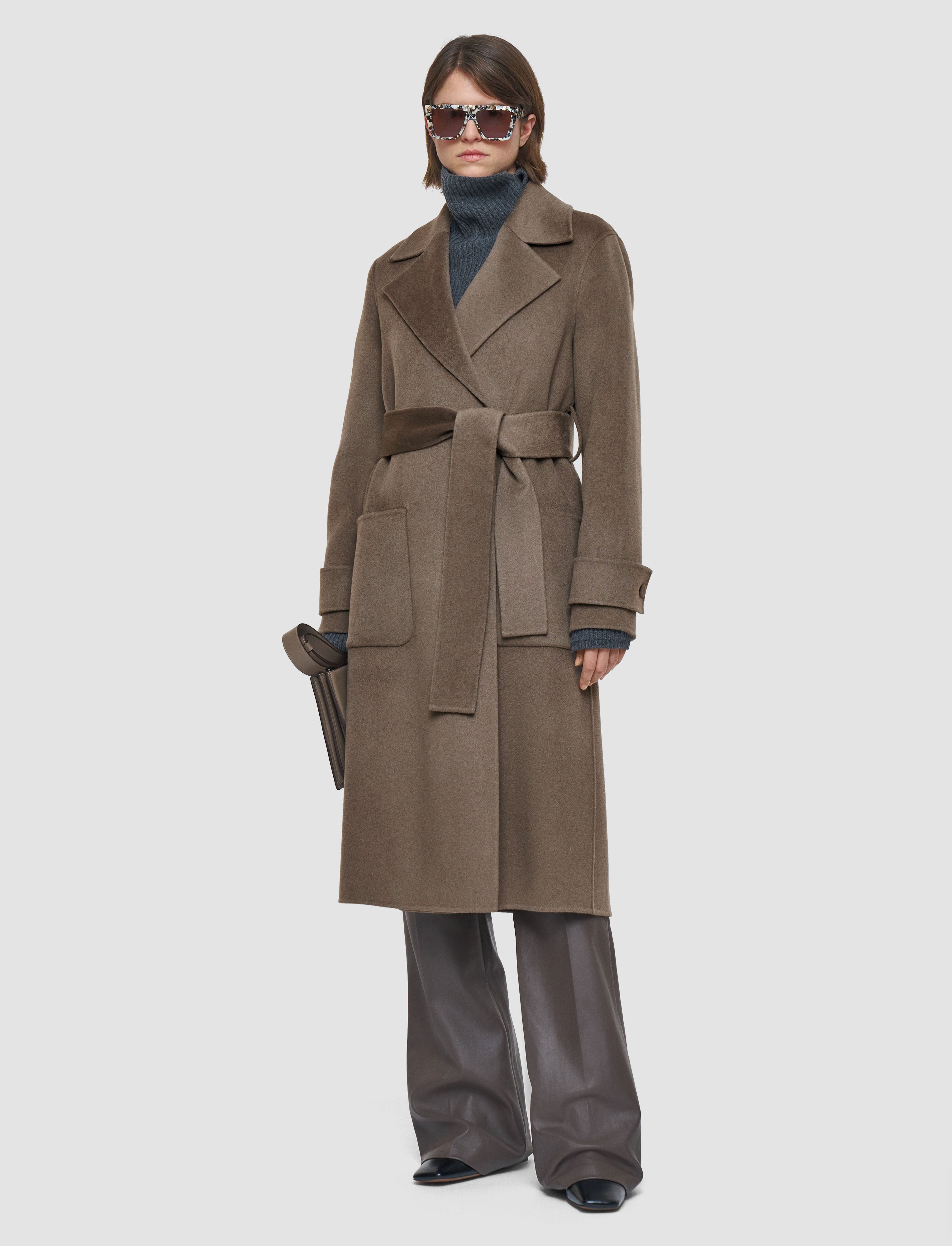 ブラウン-arline-double-face-cashmere-コート-JOSEPH